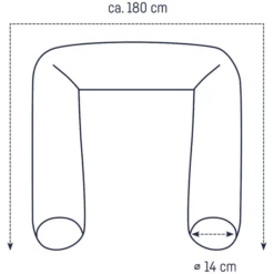 JULIUS ZÖLLNER Nest Slang Wafel Piqué Zeeschelp -NL Beddengoed Verkoopwinkel julius zoellner nest slang wafel pique zeeschelp a302609 3