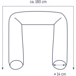 JULIUS ZÖLLNER Nestje Wafelpiqué Greenery 180 Cm -NL Beddengoed Verkoopwinkel julius zoellner nestje wafelpique greenery 180 cm a257577 2