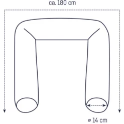 JULIUS ZÖLLNER Nestslang Terra Blauw 10 JULIUS ZÖLLNER Nestslang Terra Blauw -NL Beddengoed Verkoopwinkel julius zoellner nestslang terra blauw a301573 3