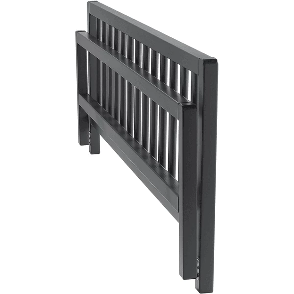 Kindsgard Bedhek Frakant Grijs 120 Cm 7 Kindsgard Bedhek Frakant Grijs 120 Cm - Afbeelding 5