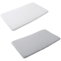 Maxi-Cosi MAXI COSI Hoeslaken Iris Wit Grijs -NL Beddengoed Verkoopwinkel maxi cosi hoeslaken iris wit grijs a335378 3