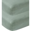 Meyco Jersey Hoeslaken 2-pack 40 X 80 Cm Stone Green -NL Beddengoed Verkoopwinkel meyco jersey hoeslaken 2 pack 40 x 80 cm stone green a329016