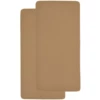 Meyco Jersey Hoeslaken 2 Pak 70 X 140 / 150 Toffee