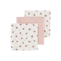 Meyco Muslin Burp Cloths 3-Pack Mini Panther Soft Pink -NL Beddengoed Verkoopwinkel meyco muslin burp cloths 3 pack mini panther soft pink a379494 4