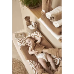 Meyco Muslin Washandjes 3-Pack Mini Panter Toffee -NL Beddengoed Verkoopwinkel meyco muslin washandjes 3 pack mini panter toffee a379500 4