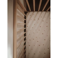 Mushie Hoeslaken Rainbow 60 X 120 Cm -NL Beddengoed Verkoopwinkel mushie hoeslaken rainbow 60 x 120 cm a399693 2