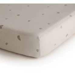 Mushie Hoeslaken Rainbow 60 X 120 Cm -NL Beddengoed Verkoopwinkel mushie hoeslaken rainbow 60 x 120 cm a399693 4