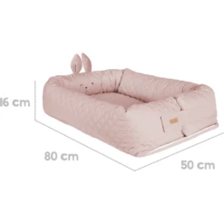 Roba Babynest Style Lelie Roze -NL Beddengoed Verkoopwinkel roba babynest style lelie roze a286791 4