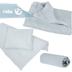 Roba Geschenkset BIO Jersey Slapen Klein Lil Planet Turkoois -NL Beddengoed Verkoopwinkel roba geschenkset bio jersey slapen klein lil planet turkoois a307775 3
