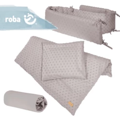 Roba Geschenkset BIO Jersey Slapen Small Lil Planet Grijs -NL Beddengoed Verkoopwinkel roba geschenkset bio jersey slapen small lil planet grijs a307781 4