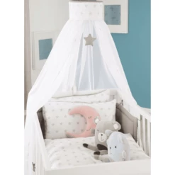 Roba Kinderbedovertrekset 4-delig Sterren & Stippen 100 X 135 Cm -NL Beddengoed Verkoopwinkel roba kinderbedovertrekset 4 delig sterren amp stippen 100 x 135 cm a315712 3