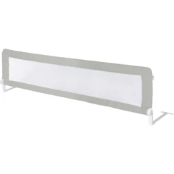 Roba Uitvalbescherming 150 Cm, Opvouwbaar, Taupe, Mesh Wit