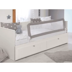 Roba Uitvalbescherming 150 Cm, Opvouwbaar, Taupe, Mesh Wit -NL Beddengoed Verkoopwinkel roba uitvalbescherming 150 cm opvouwbaar taupe mesh wit a304728 3