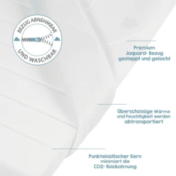 Roba Wieg Matras Veilig Slapen AIR BALANCE PLUS 45x85 -NL Beddengoed Verkoopwinkel roba wieg matras veilig slapen air balance plus 45x85 a304735 3