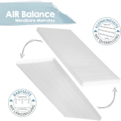 Roba Wieg Matras Veilig Slapen AIR BALANCE PLUS 45x90 -NL Beddengoed Verkoopwinkel roba wieg matras veilig slapen air balance plus 45x90 a304733 3