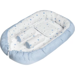 Schardt Babynest Hartjes Lichtblauw -NL Beddengoed Verkoopwinkel schardt babynest hartjes lichtblauw a245188 2
