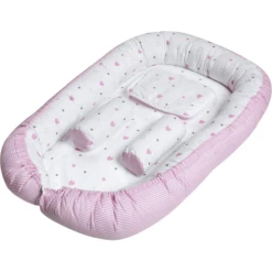 Schardt Babynest Hartjes Roze -NL Beddengoed Verkoopwinkel schardt babynest hartjes roze a245185 2