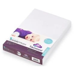 Träumeland Hoeslaken Tencel Wit 60x120 Cm + 70x140 Cm + 70x140 Cm