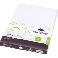 Träumeland Jersey Hoeslaken Wit 90 X 200 Cm