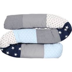 Ullenboom Baby Bedje Slang Blauw Lichtblauw Lichtblauw Grijs 200 Cm -NL Beddengoed Verkoopwinkel ullenboom baby bedje slang blauw lichtblauw lichtblauw grijs 200 cm a267370 2