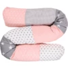 Ullenboom Baby-bedslang Roze Grijs 160 Cm