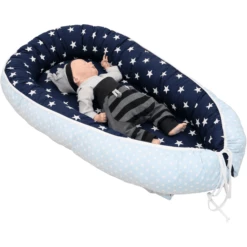 Ullenboom Baby Nest & Cocoon Blue Licht Blauw Licht Blauw 55 X 95 Cm -NL Beddengoed Verkoopwinkel ullenboom baby nest amp cocoon blue licht blauw licht blauw 55 x 95 cm a267616 4
