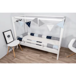 Ullenboom Babybed Slang Blauw Lichtblauw Grijs 400 Cm -NL Beddengoed Verkoopwinkel ullenboom babybed slang blauw lichtblauw grijs 400 cm a314976 4
