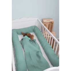 Ullenboom Babybed Slang Saliegroen 300 Cm -NL Beddengoed Verkoopwinkel ullenboom babybed slang saliegroen 300 cm a333686 4
