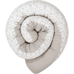ULLENBOOM Babybed Slang Wafel Floral Sand 200cm