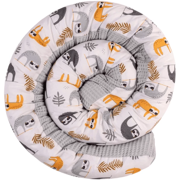Ullenboom Babybed Snake Wafel Piqué Grijs Luiaard 300 Cm 3 Ullenboom Babybed Snake Wafel Piqué Grijs Luiaard 300 Cm
