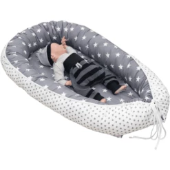 Ullenboom Babynest & Cocoon Wit Grijs 55 X 95 Cm -NL Beddengoed Verkoopwinkel ullenboom babynest cocoon wit grijs 55 x 95 cm a267626 4