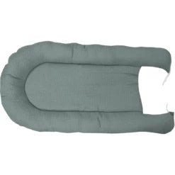 ULLENBOOM Babynestje & Cocoon Wafelmotief Floral Groen -NL Beddengoed Verkoopwinkel ullenboom babynestje amp cocoon wafelmotief floral groen a378474 2