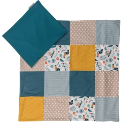 Ullenboom Beddengoedset 80x80 Cm En Kussensloop 35x40 Cm - Jungle -NL Beddengoed Verkoopwinkel ullenboom beddengoedset 80x80 cm en kussensloop 35x40 cm jungle a365370 3