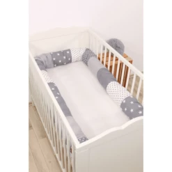 Ullenboom Bedslang Grijs Sterren 300 Cm -NL Beddengoed Verkoopwinkel ullenboom bedslang grijs sterren 300 cm a279545 3