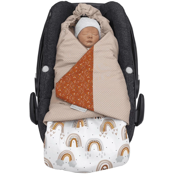 Ullenboom Enveloppe Deken Regenboog 98 X 98 X 2 Cm 7 Ullenboom Enveloppe Deken Regenboog 98 X 98 X 2 Cm - Afbeelding 5