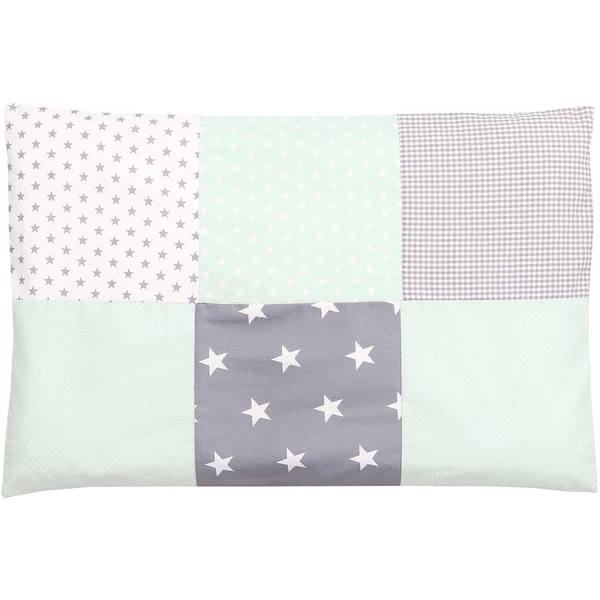 Ullenboom Kinder Beddengoed Mint Grijs 135 X 100 Cm + 40 X 60 Cm 7 Ullenboom Kinder Beddengoed Mint Grijs 135 X 100 Cm + 40 X 60 Cm - Afbeelding 5