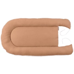 Ullenboom Knuffel Nest Wafel Pique Sand Savannah 55 X 95 Cm -NL Beddengoed Verkoopwinkel ullenboom knuffel nest wafel pique sand savannah 55 x 95 cm a363124 3