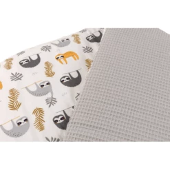 Ullenboom Nest Voor Babybed Grijs Luiaard 210 X 30 Cm -NL Beddengoed Verkoopwinkel ullenboom nest voor babybed grijs luiaard 210 x 30 cm a363018 3