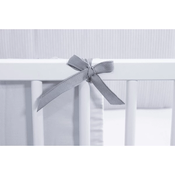 Ullenboom Patchwork -Nest Voor Babybed 140x70 Cm Grijs (210 Cm Hoofdoppervlak) 6 Ullenboom Patchwork -Nest Voor Babybed 140x70 Cm Grijs (210 Cm Hoofdoppervlak) - Afbeelding 4