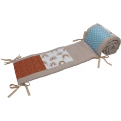 Ullenboom Patchwork -Nest Voor Babybed 140x70 Cm Regenboog (420 Cm Rondom) -NL Beddengoed Verkoopwinkel ullenboom patchwork nest voor babybed 140x70 cm regenboog 420 cm rondom a320938 2