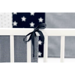 Ullenboom Patchwork-Nestje Voor Babybed 140x70 Cm Olifant Mint Roze (420 Cm Rondom) -NL Beddengoed Verkoopwinkel ullenboom patchwork nestje voor babybed 140x70 cm olifant mint roze 420 cm rondom a268842 2