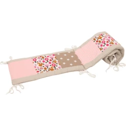 Ullenboom Patchwork-Nestje Voor Babybed 140x70 Cm Sand Eekhoorn (210 Cm Hoofddeel) -NL Beddengoed Verkoopwinkel ullenboom patchwork nestje voor babybed 140x70 cm sand eekhoorn 210 cm hoofddeel a279582 3