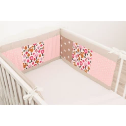 Ullenboom Patchwork-Nestje Voor Babybed 140x70 Cm Sand Eekhoorn (210 Cm Hoofddeel) -NL Beddengoed Verkoopwinkel ullenboom patchwork nestje voor babybed 140x70 cm sand eekhoorn 210 cm hoofddeel a279582 4