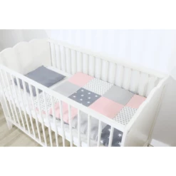 Ullenboom Rosa Set Babylakenset Grijs 80 X 80 Cm + 35 X 40 Cm + 35 X 40 Cm -NL Beddengoed Verkoopwinkel ullenboom rosa set babylakenset grijs 80 x 80 cm 35 x 40 cm 35 x 40 cm a267571 3