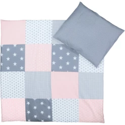 Ullenboom Rosa Set Babylakenset Grijs 80 X 80 Cm + 35 X 40 Cm + 35 X 40 Cm -NL Beddengoed Verkoopwinkel ullenboom rosa set babylakenset grijs 80 x 80 cm 35 x 40 cm 35 x 40 cm a267571 4