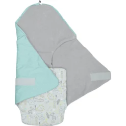 ULLENBOOM ® Safari Pepermunt 98 X 98 X 2 Cm -NL Beddengoed Verkoopwinkel ullenboom safari pepermunt 98 x 98 x 2 cm a300778 3