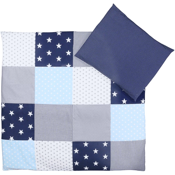 Ullenboom Set Babylakenset Blauw Lichtblauw Grijs 80 X 80 Cm + 35 X 40 Cm + 35 X 40 Cm 3 Ullenboom Set Babylakenset Blauw Lichtblauw Grijs 80 X 80 Cm + 35 X 40 Cm + 35 X 40 Cm