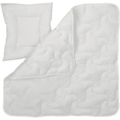 Urra Gewatteerde Babybeddenset Bamboo 80 X 80 Cm