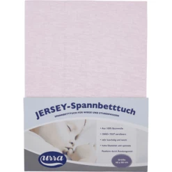 Urra Jersey Hoeslaken 40 X 90 Cm Roze -NL Beddengoed Verkoopwinkel urra jersey hoeslaken 40 x 90 cm roze a317041 4