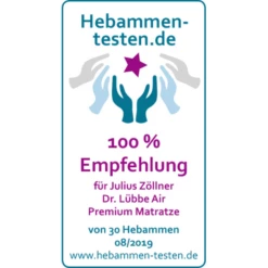 Zöllner Matras Dr. Lübbe Air Premium 60 X 120 Cm 10 Zöllner Matras Dr. Lübbe Air Premium 60 X 120 Cm -NL Beddengoed Verkoopwinkel zoellner matras dr luebbe air premium 60 x 120 cm a039343 3